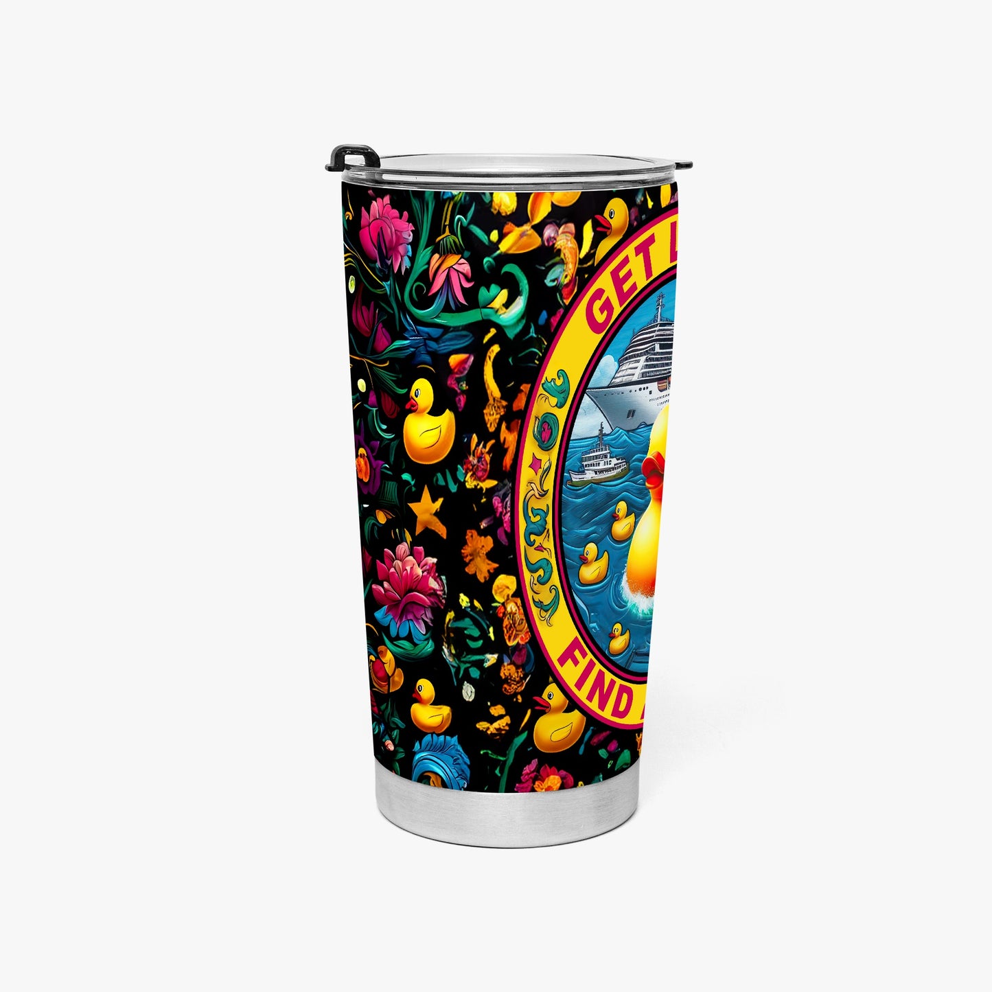 Get Lucky, Find a Ducky Stainless Steel Tumblers