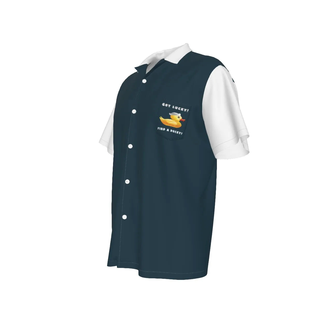 Get Lucky! Men's Hawaiian Shirt With Pocket