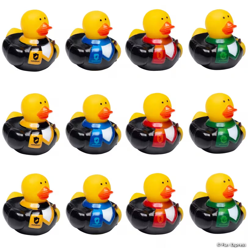 Harry Potter™ Hogwarts Houses Rubber Ducks – by the Dozen