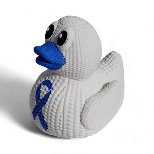 Rectal Cancer Awareness Duck