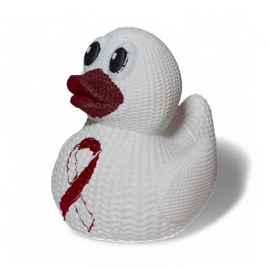 Head and Neck Cancer Awareness Duck