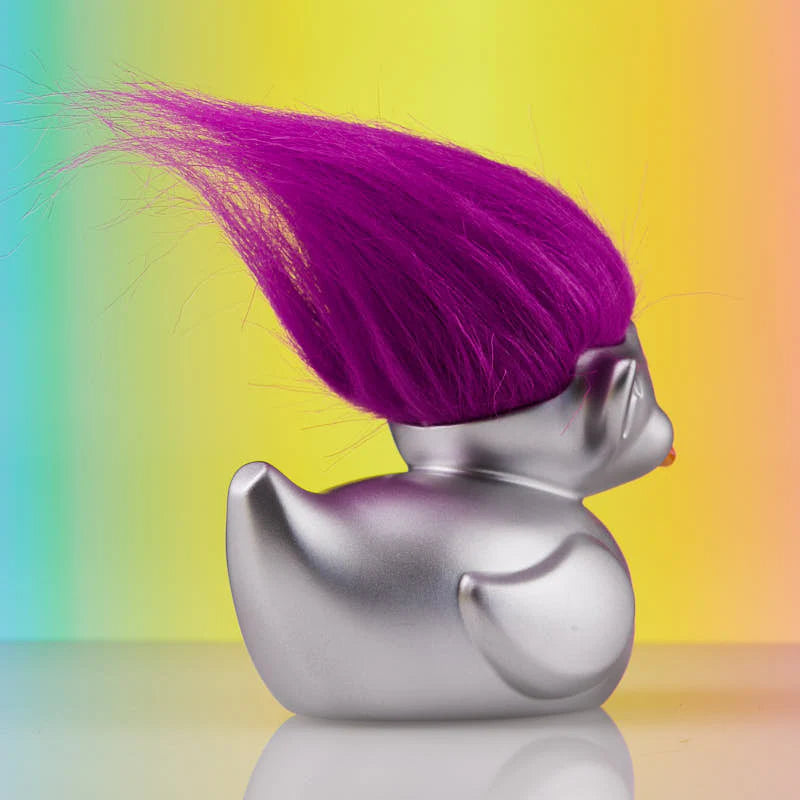 First Edition Official Trolls Silver Troll TUBBZ Cosplaying Duck Collectable
