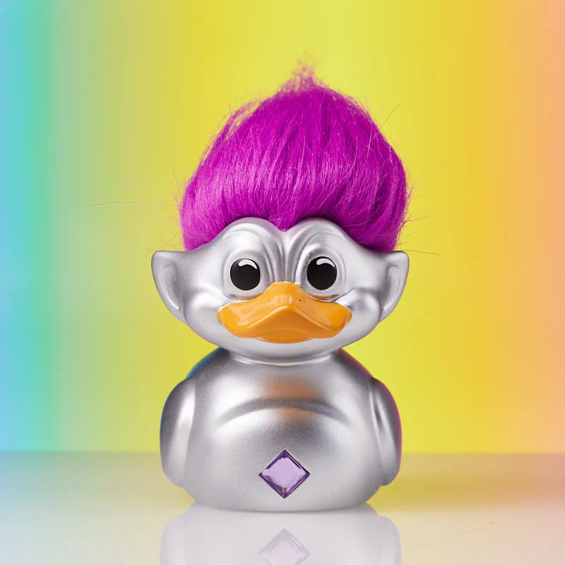 First Edition Official Trolls Silver Troll TUBBZ Cosplaying Duck Collectable
