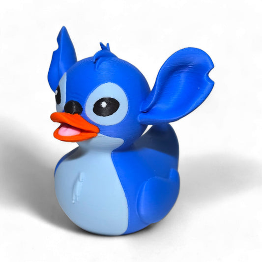 Stitch-inspired Duck
