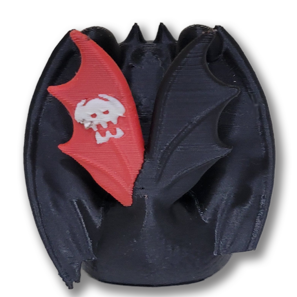 Black Dragon Duck with No Teeth