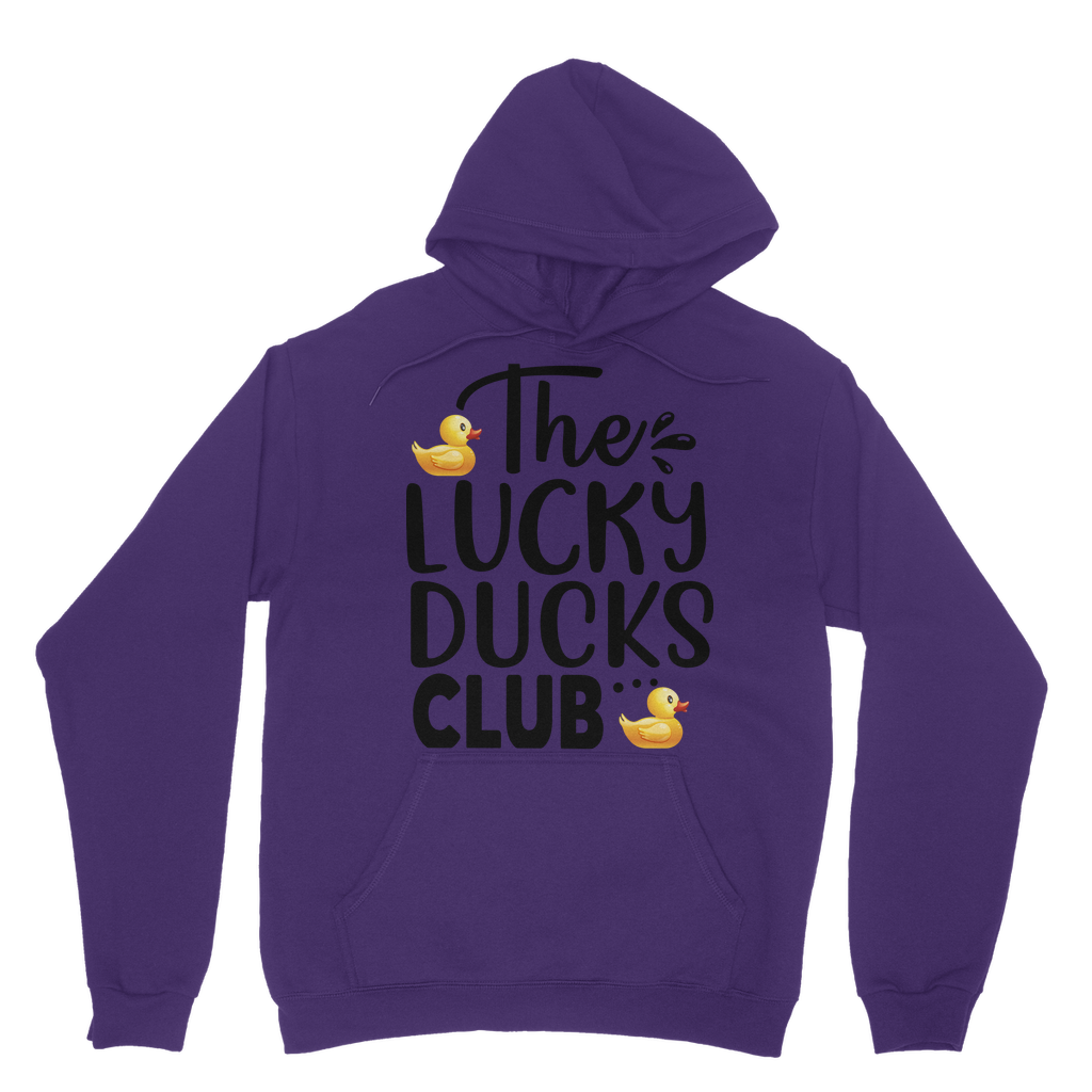 Lucky Ducks Club Classic Adult Hoodie