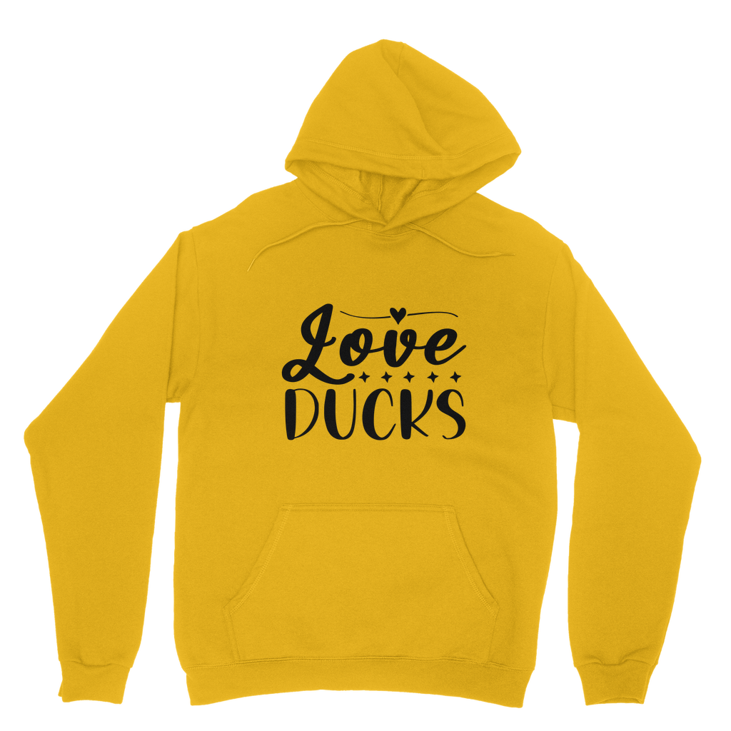 Love Ducks Classic Adult Hoodie