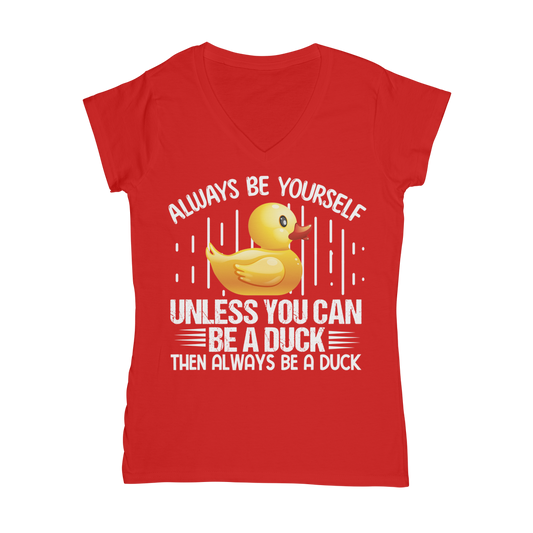 Always Be Yourself -  Classic Women's V-Neck T-Shirt