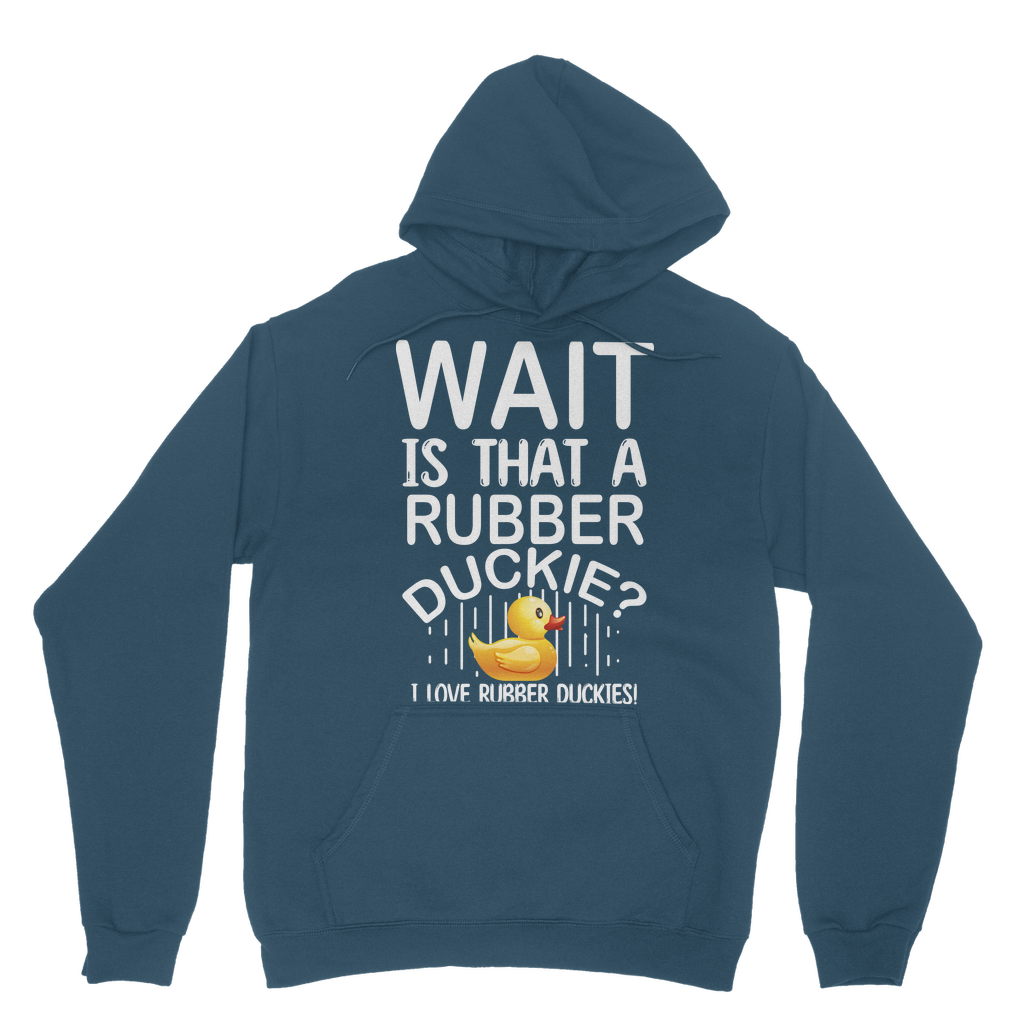 Wait! Is That a Rubber Duckie? Classic Adult Hoodie