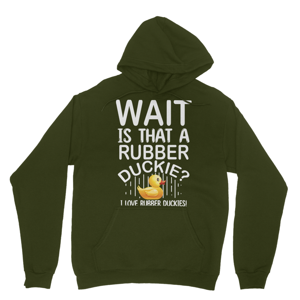 Wait! Is That a Rubber Duckie? Classic Adult Hoodie