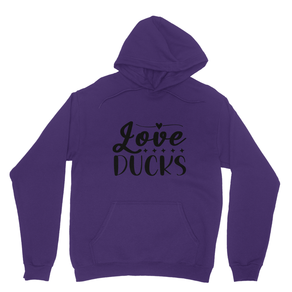 Love Ducks Classic Adult Hoodie