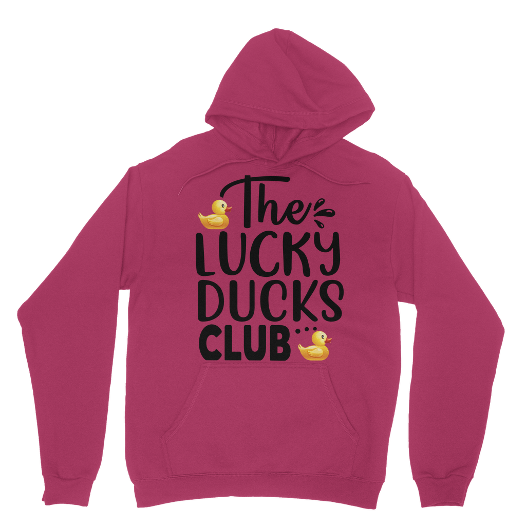 Lucky Ducks Club Classic Adult Hoodie