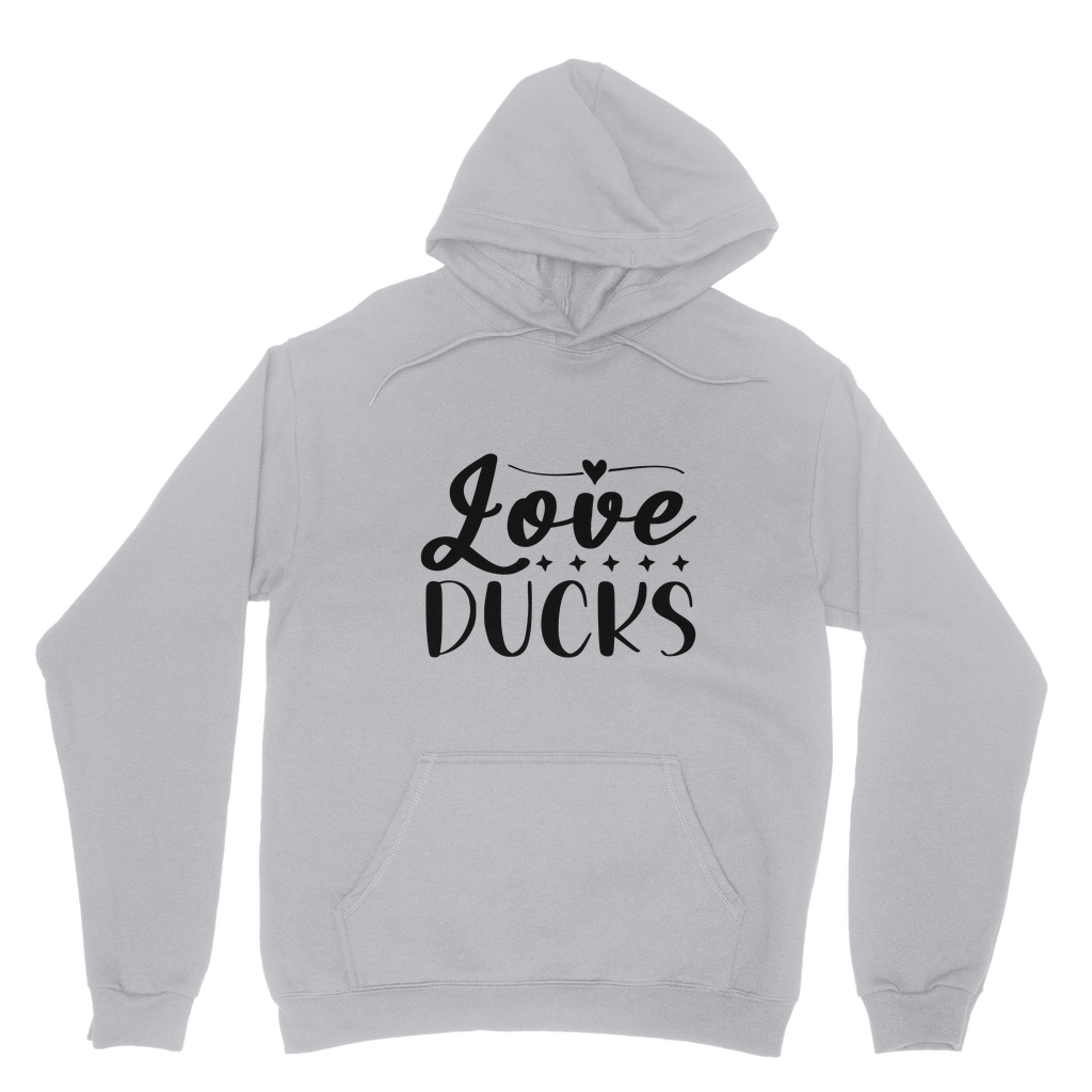 Love Ducks Classic Adult Hoodie