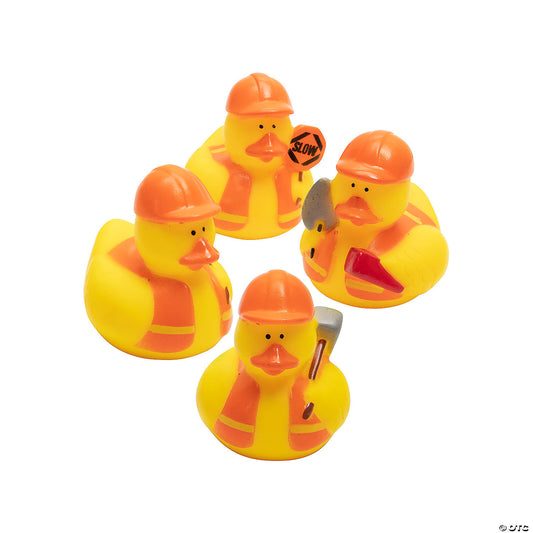Construction Rubber Ducks - by the dozen