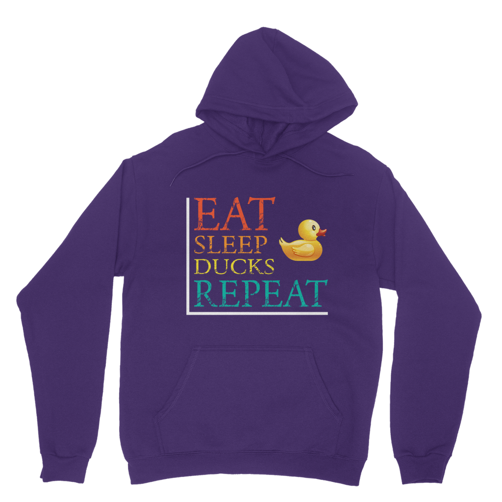 Eat Sleep Ducks Repeat Classic Adult Hoodie