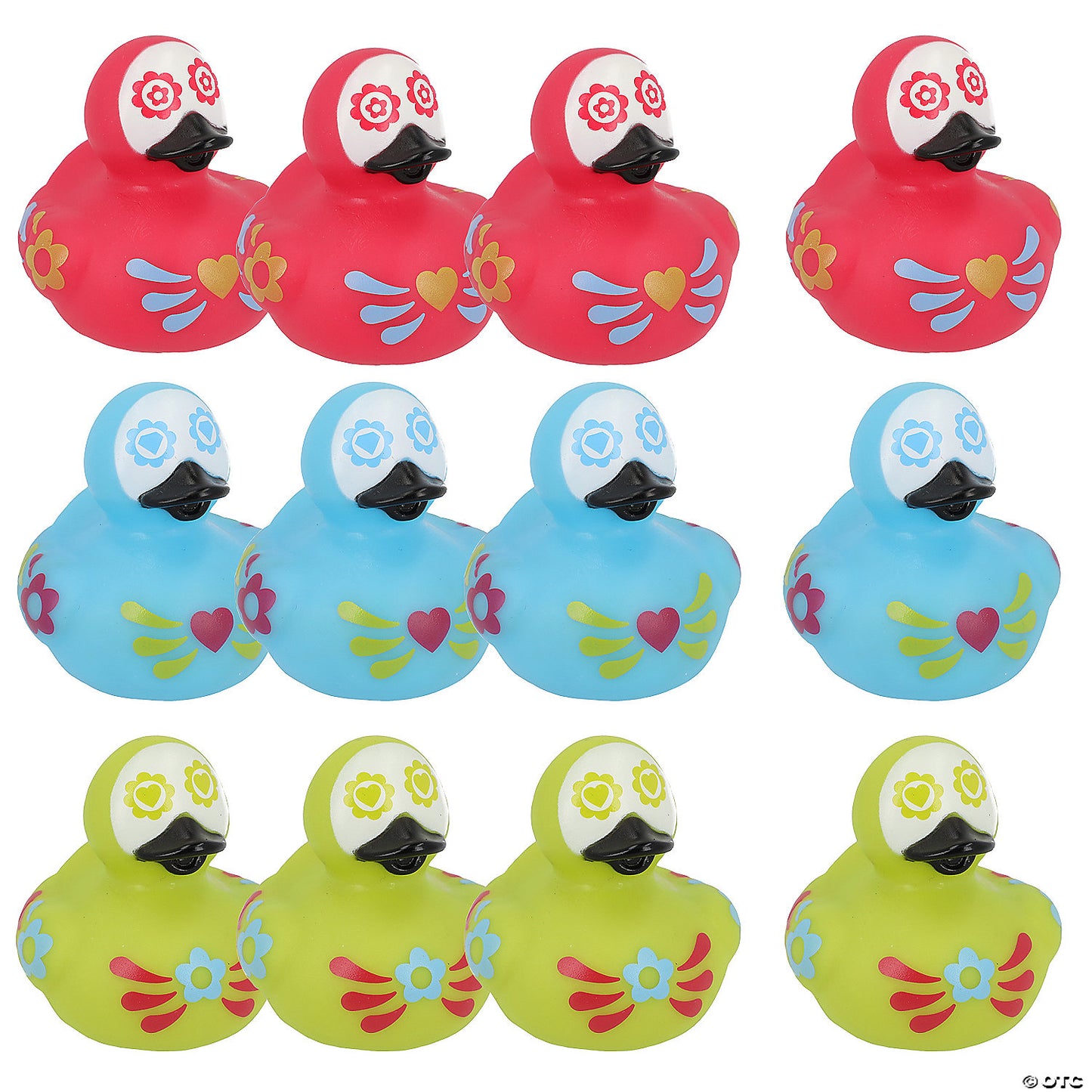 Day of the Dead Rubber Ducks - by the dozen