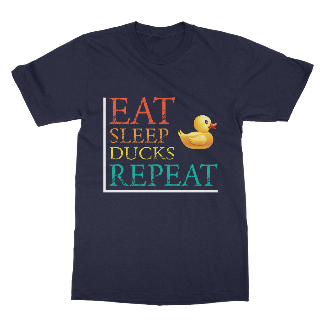 Eat Sleep Ducks Repeat Classic Adult T-Shirt