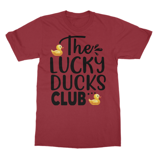 Lucky Ducks Club Classic Adult T-Shirt
