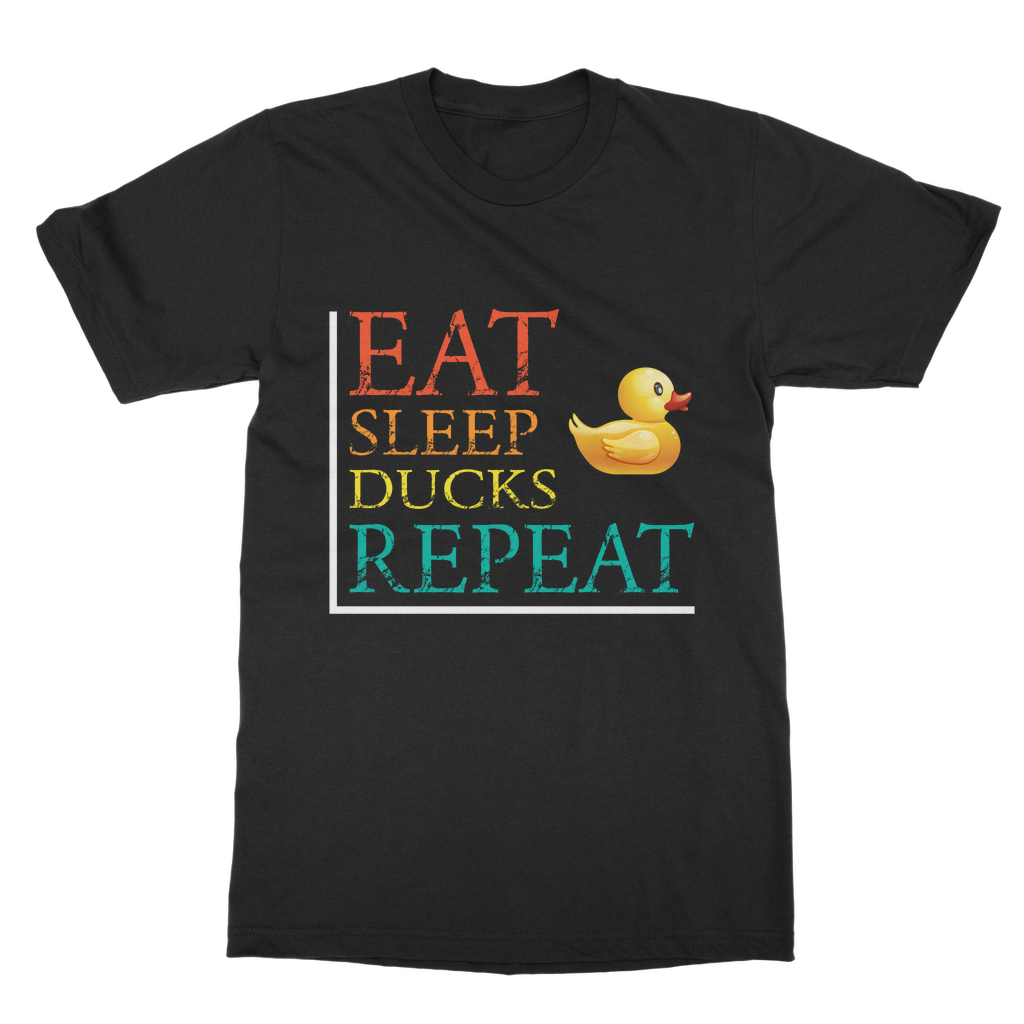 Eat Sleep Ducks Repeat Classic Adult T-Shirt