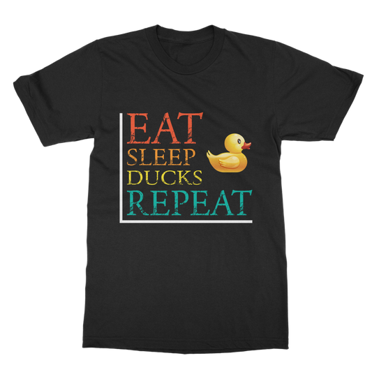 Eat Sleep Ducks Repeat Classic Adult T-Shirt
