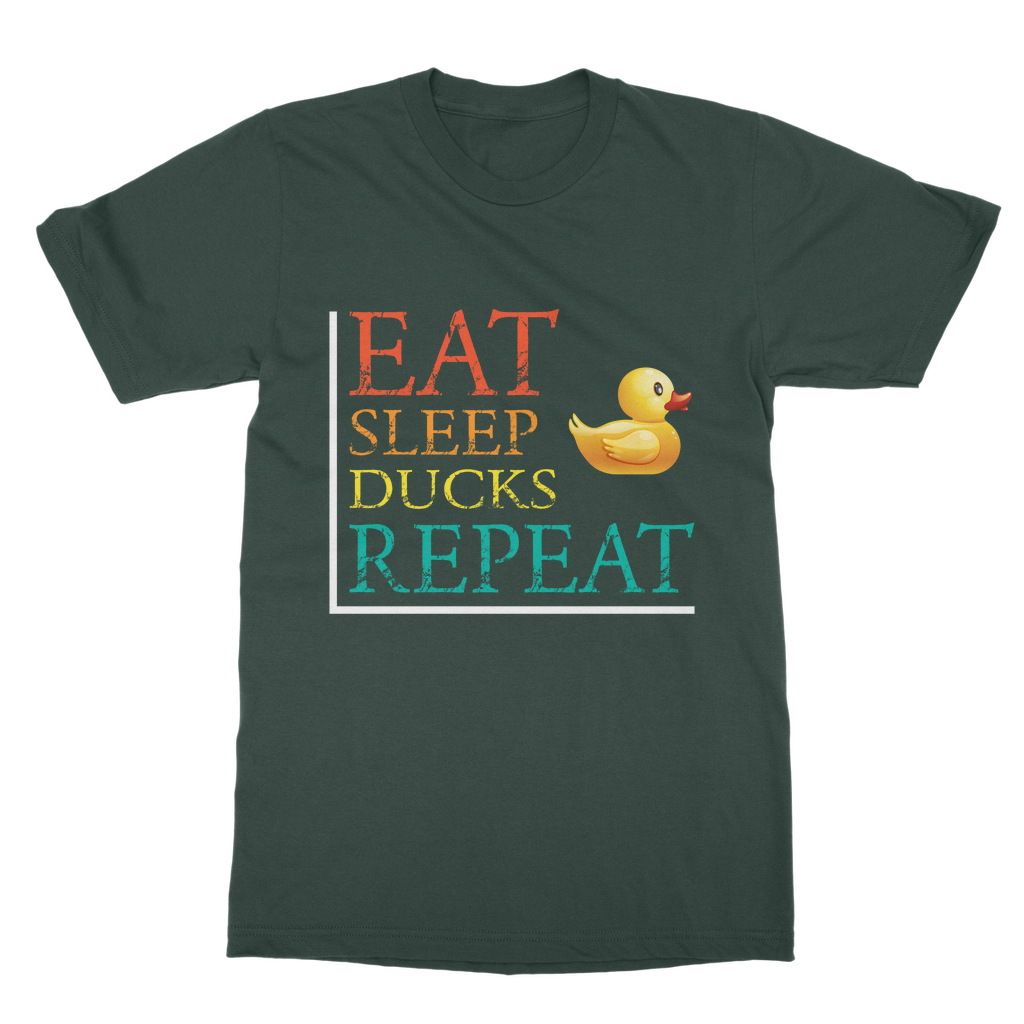 Eat Sleep Ducks Repeat Classic Adult T-Shirt