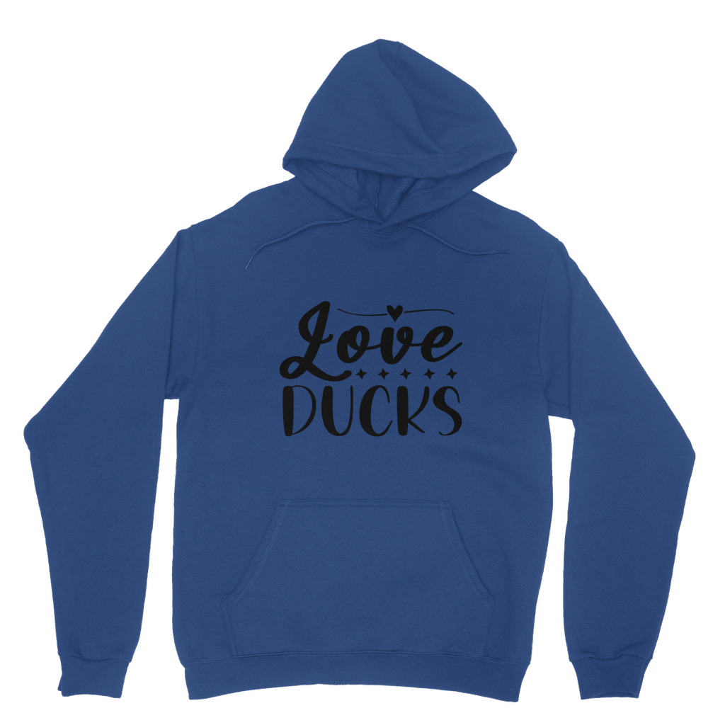 Love Ducks Classic Adult Hoodie
