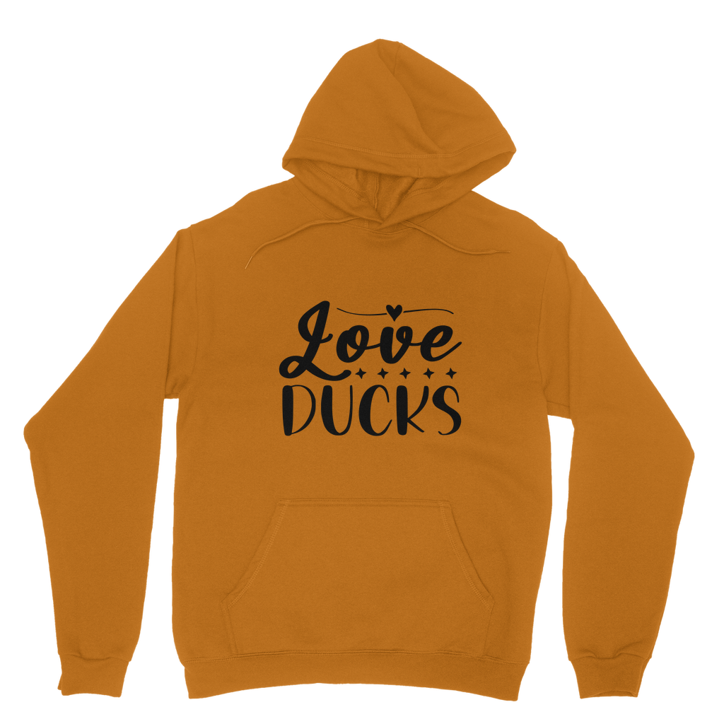 Love Ducks Classic Adult Hoodie
