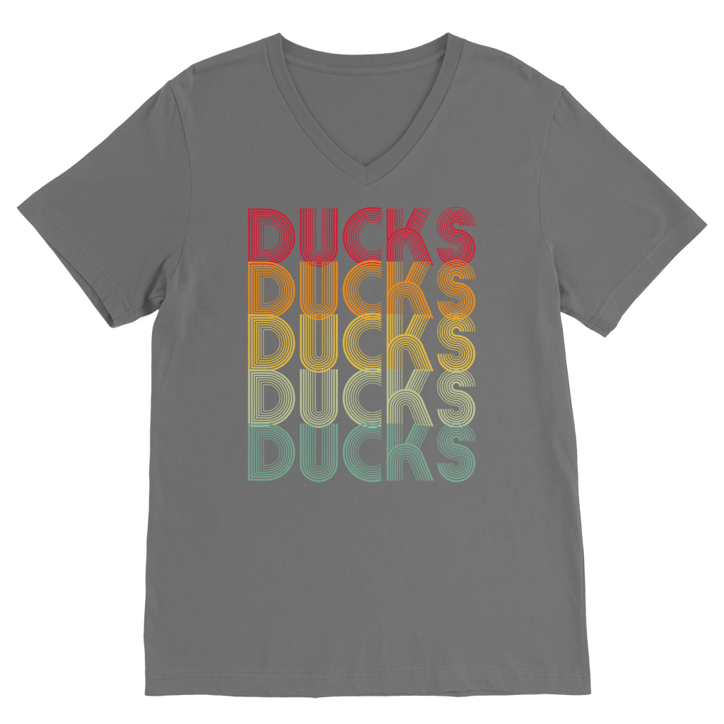 Ducks Ducks Ducks Classic V-Neck T-Shirt