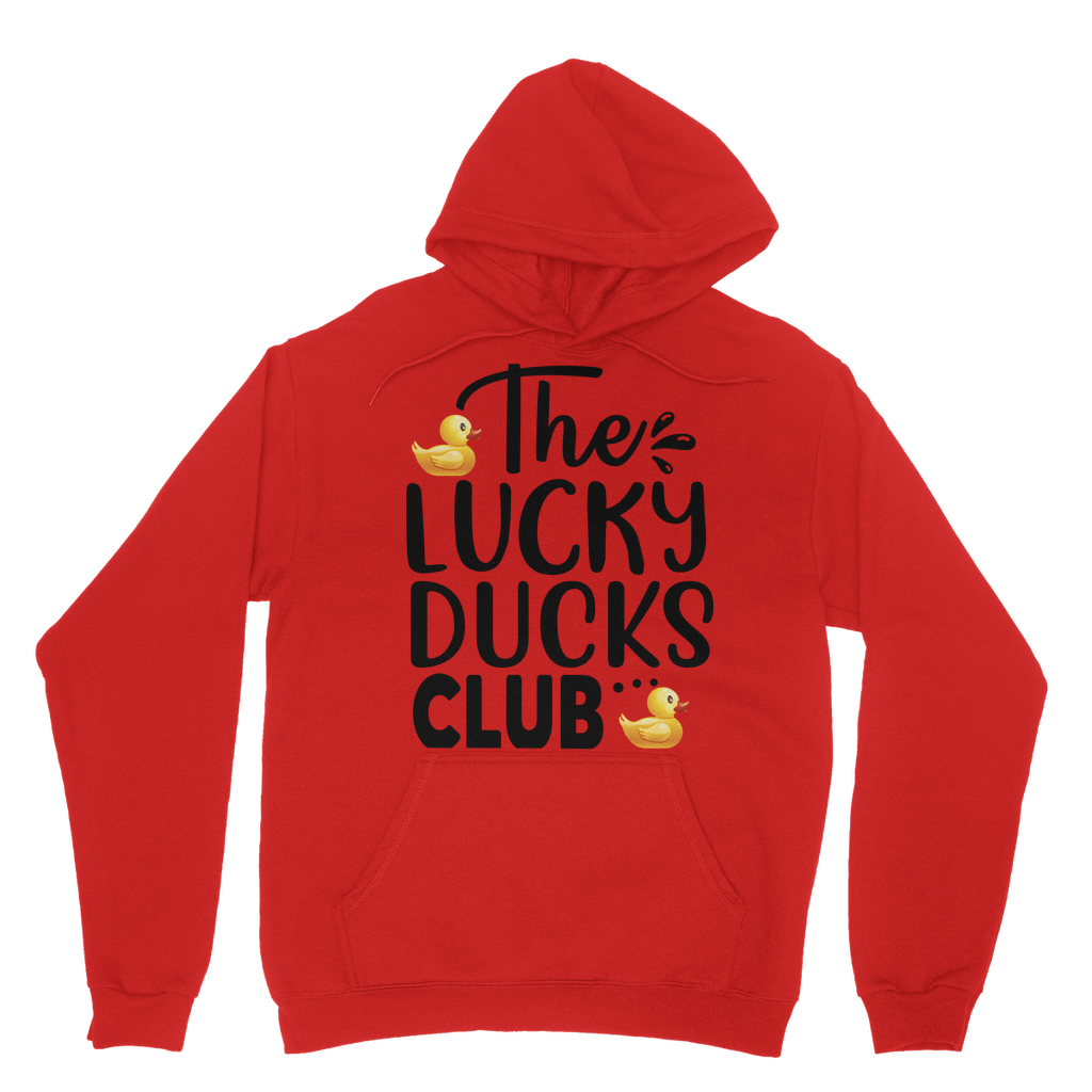 Lucky Ducks Club Classic Adult Hoodie