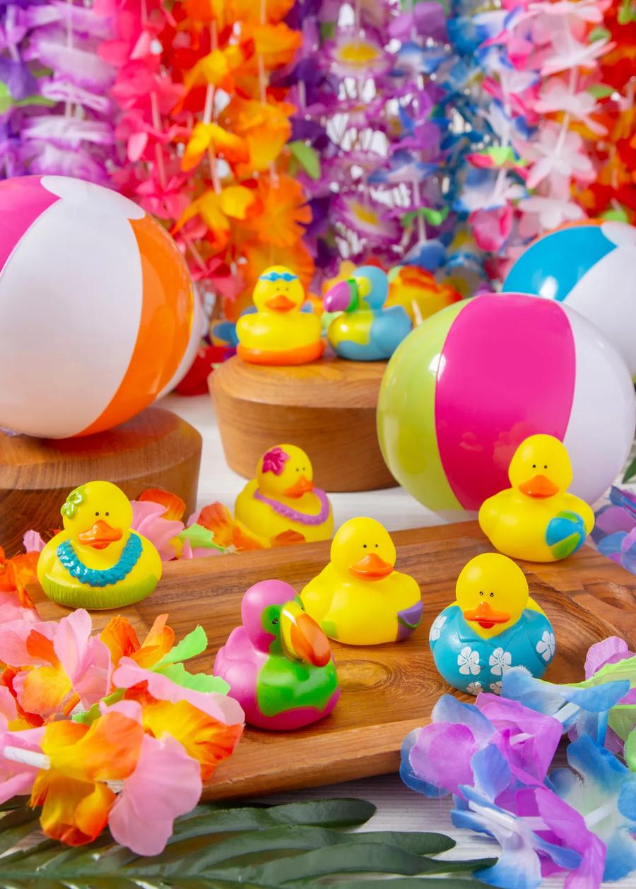 Luau Rubber Ducks Assortment - 48-Pack - photo 2