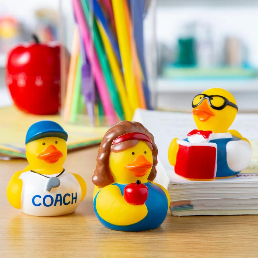 Teacher Character Rubber Ducks - 12-Pack — additional product view