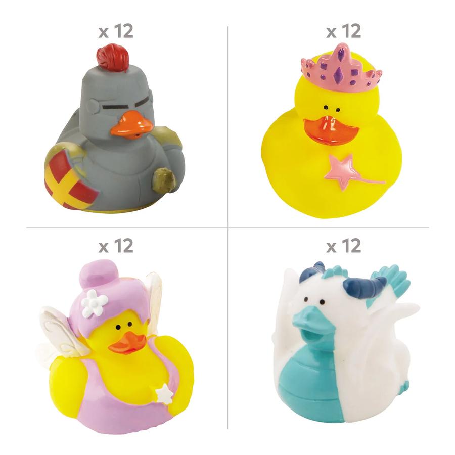 Medieval Fairy Tale Duck Assortment Kit - 48-Pack — additional product view