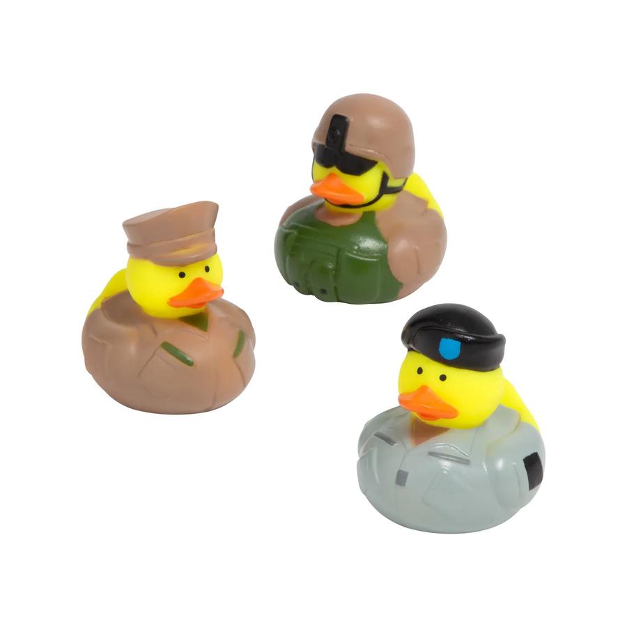 Military Rubber Ducks - 12-Pack - product photo