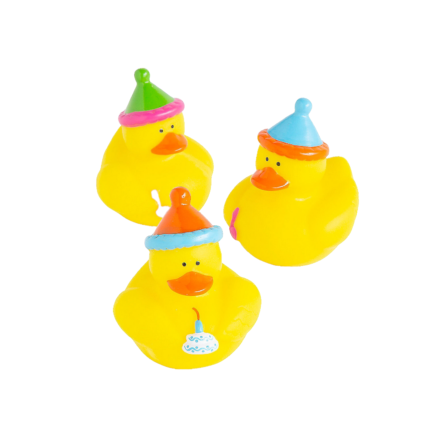 Happy Birthday Rubber Ducks - by the dozen