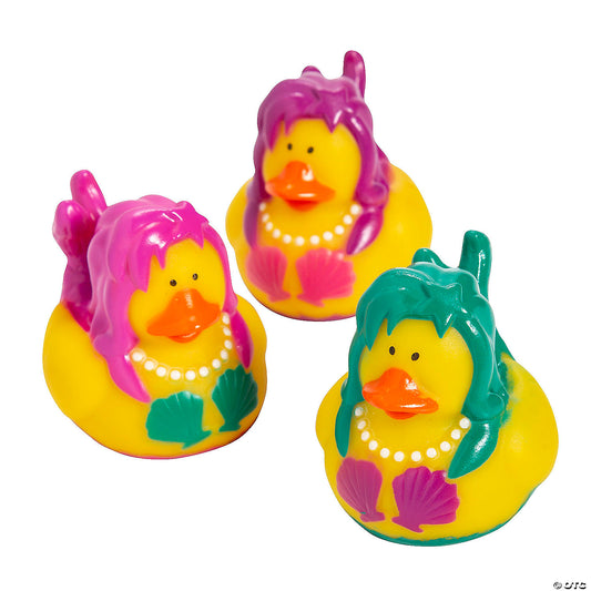 Mermaid Rubber Ducks - by the dozen