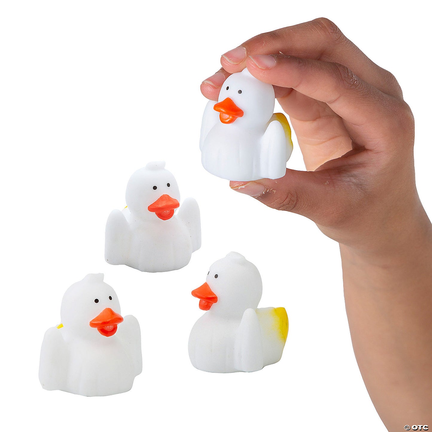 Mini Halloween Ghost Rubber Ducks in White Sheets