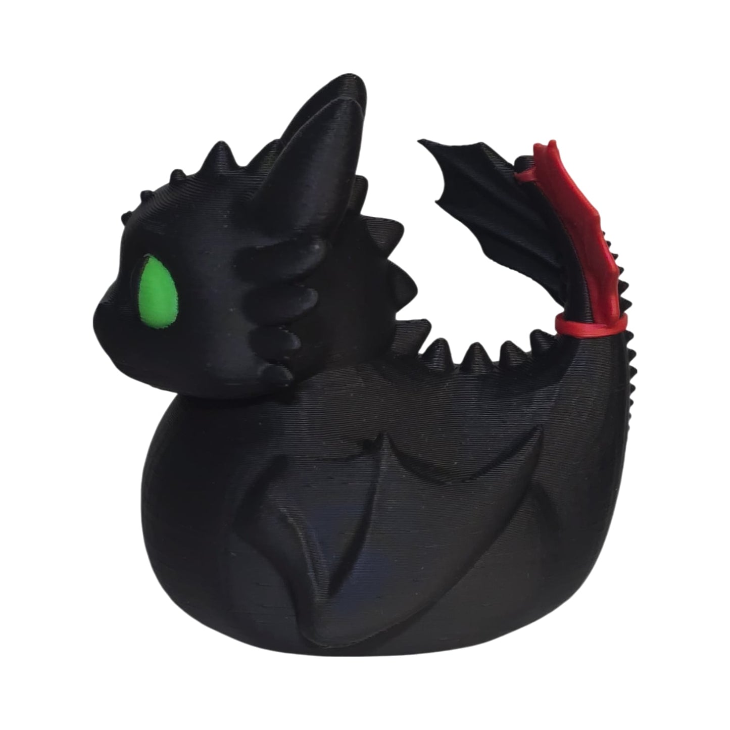 Black Dragon Duck with No Teeth