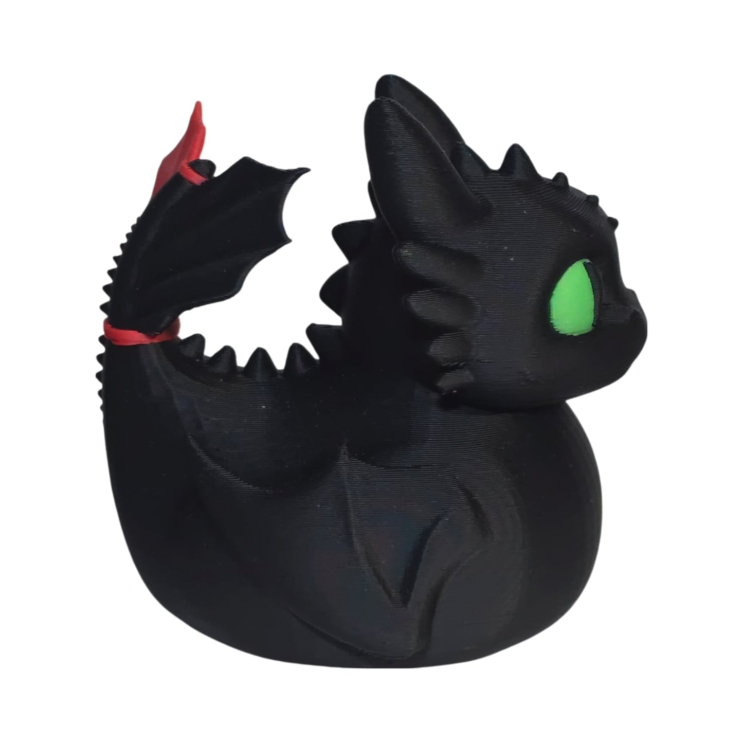 Black Dragon Duck with No Teeth
