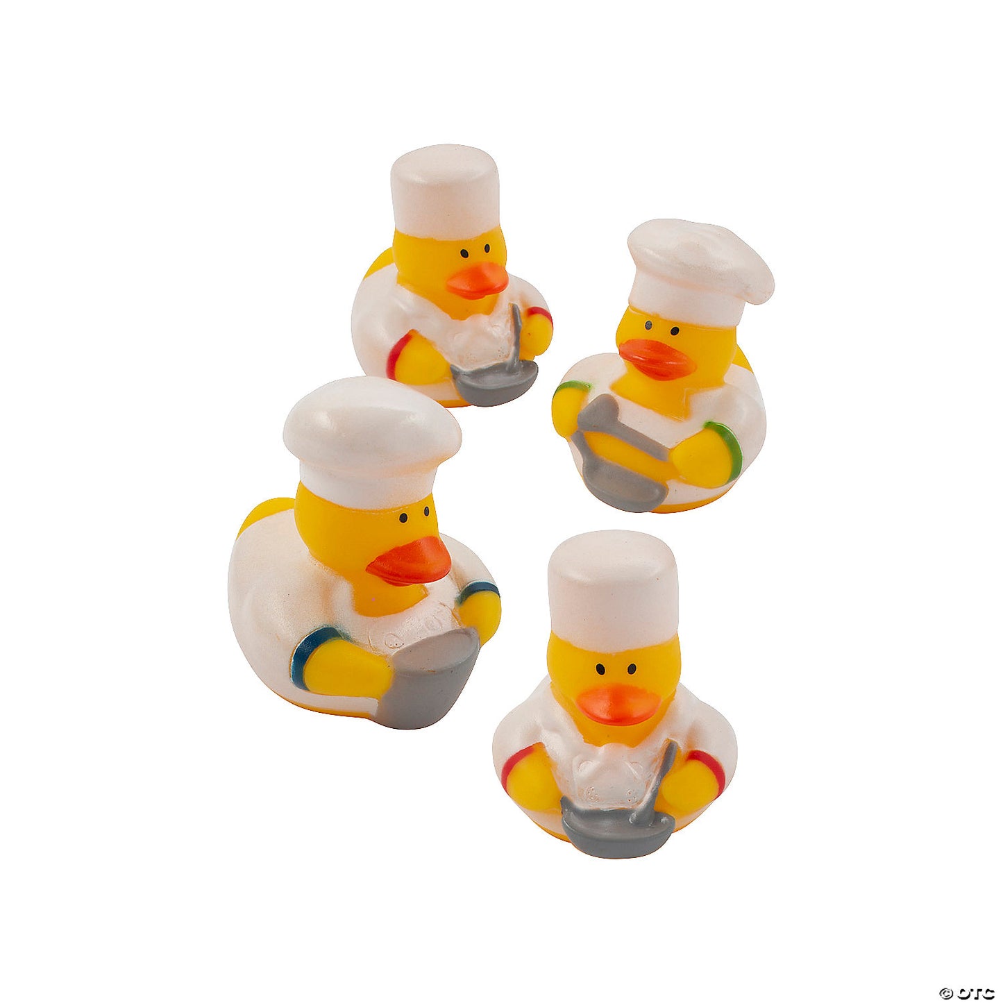 Chef Rubber Ducks - by the dozen