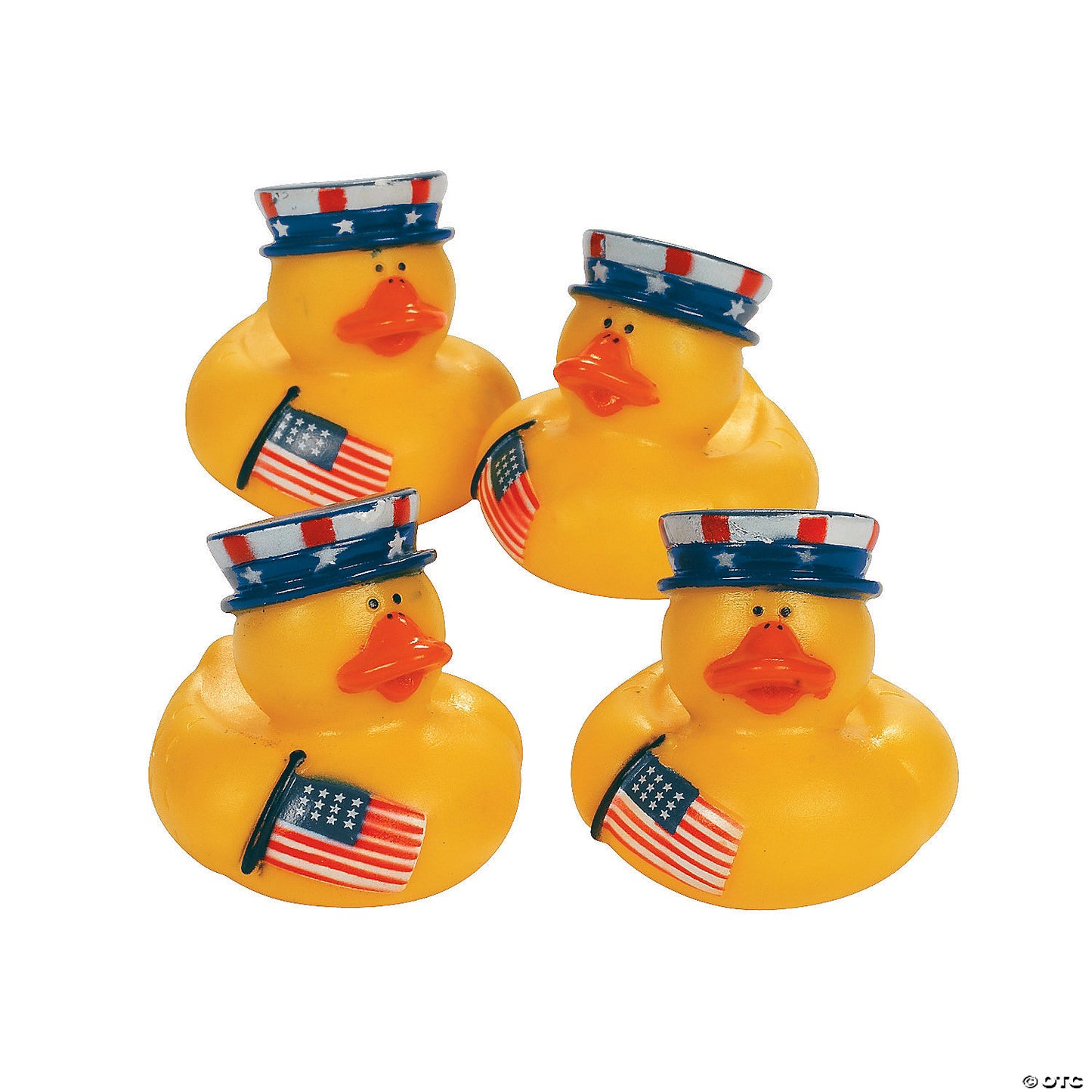 Patriotic Rubber Ducks - by the dozen