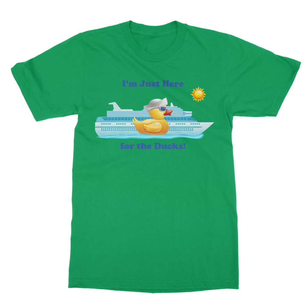 Im just here for the ducks Classic Adult T-Shirt