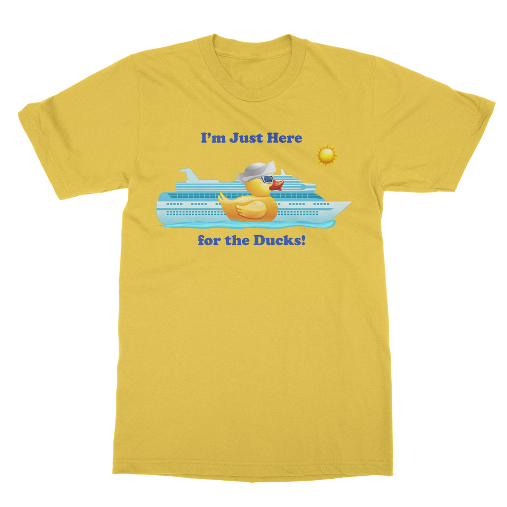 Im just here for the ducks Classic Adult T-Shirt