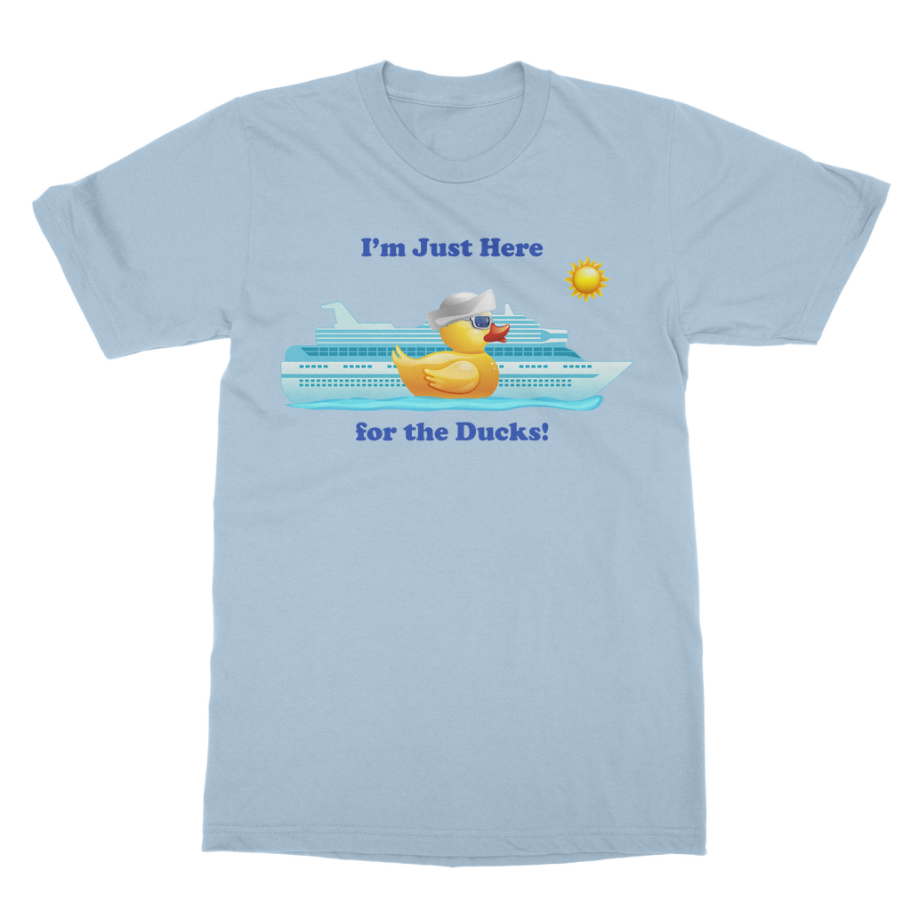 Im just here for the ducks Classic Adult T-Shirt