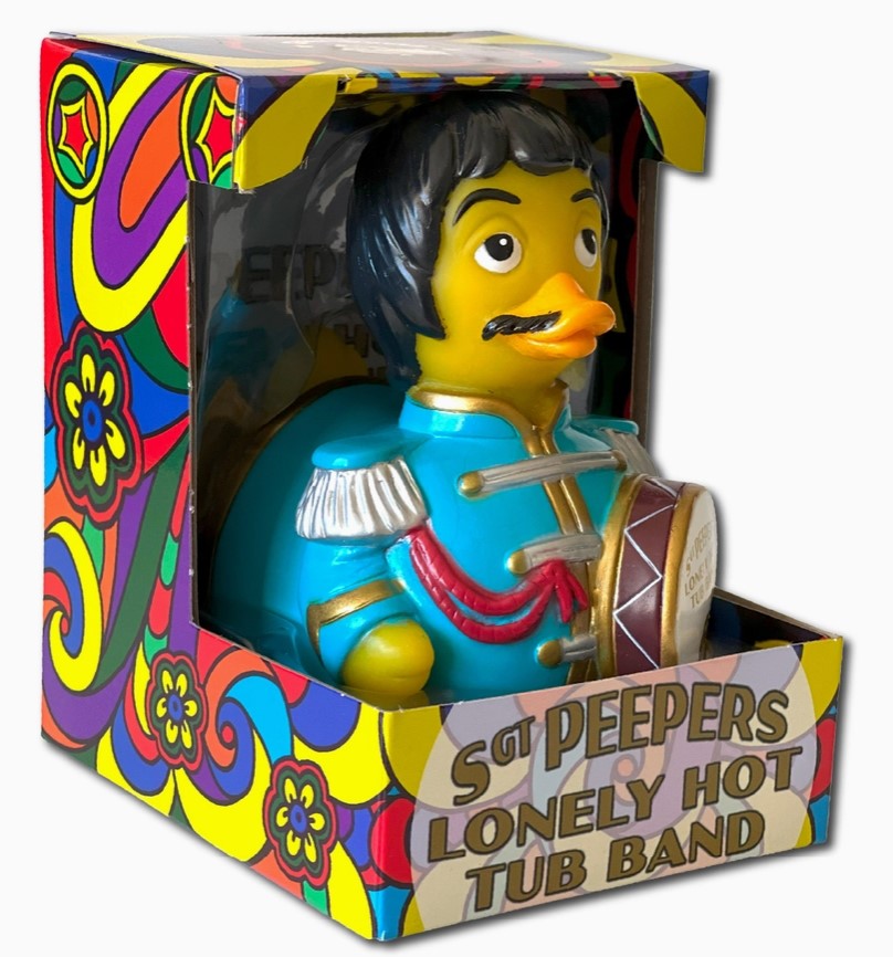 Sergeant Peepers Lonely Hot Tub Band Collectible Rubber Duck
