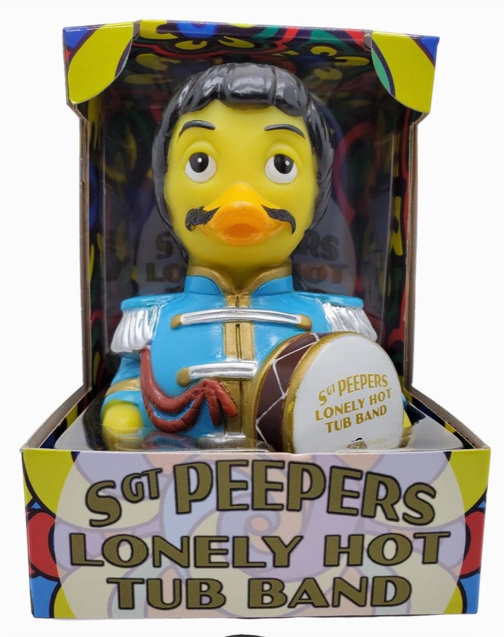 Sergeant Peepers Lonely Hot Tub Band Collectible Rubber Duck
