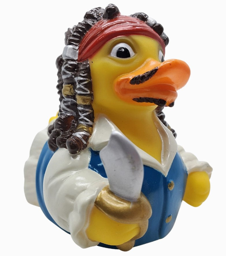Captain Quack Mallard, Pirate of the Quackibeean Collectible Rubber Duck