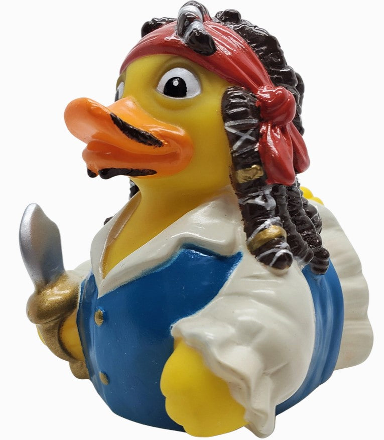 Captain Quack Mallard, Pirate of the Quackibeean Collectible Rubber Duck