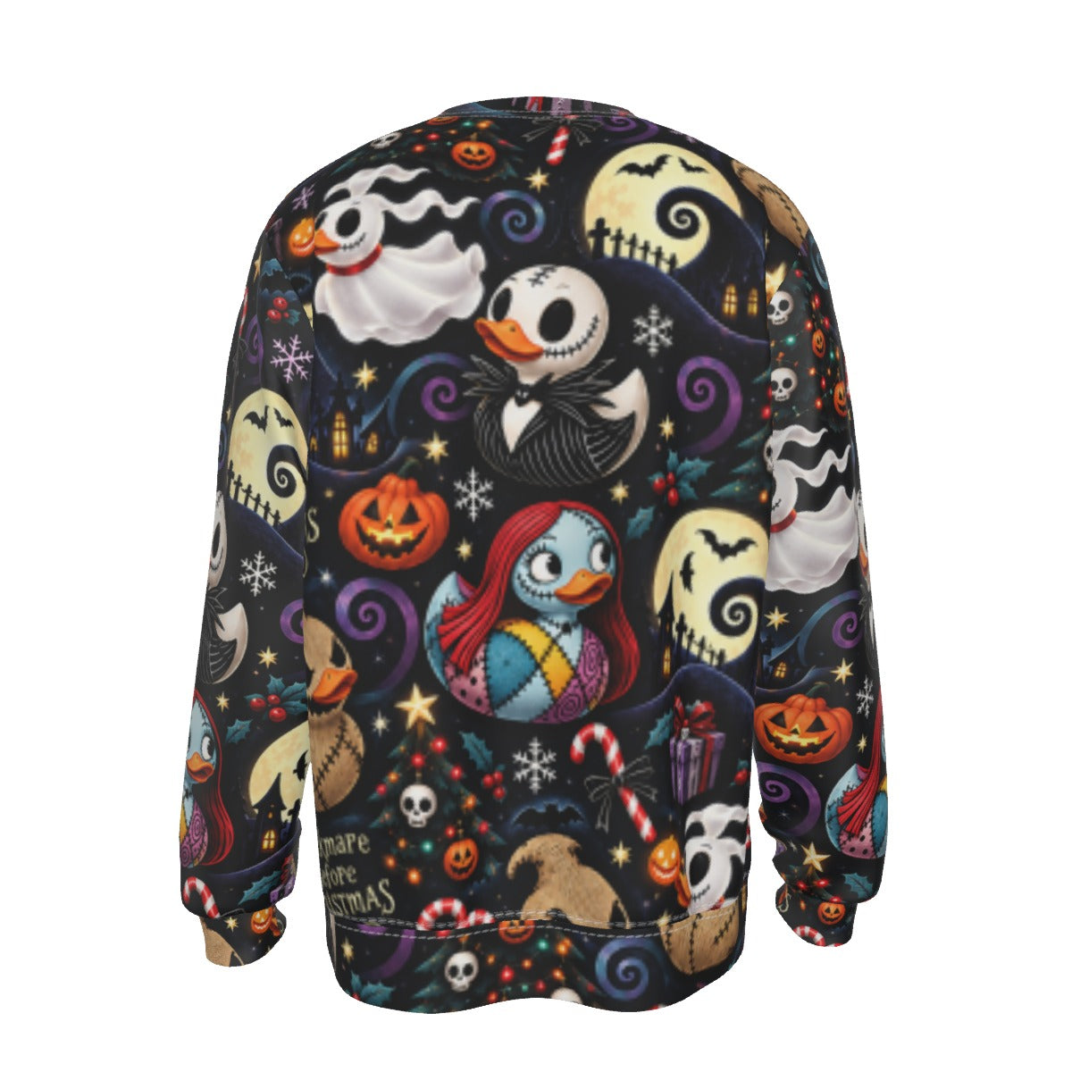 Quackmare Before Christmas Men’s Heavy Fleece Sweatshirt