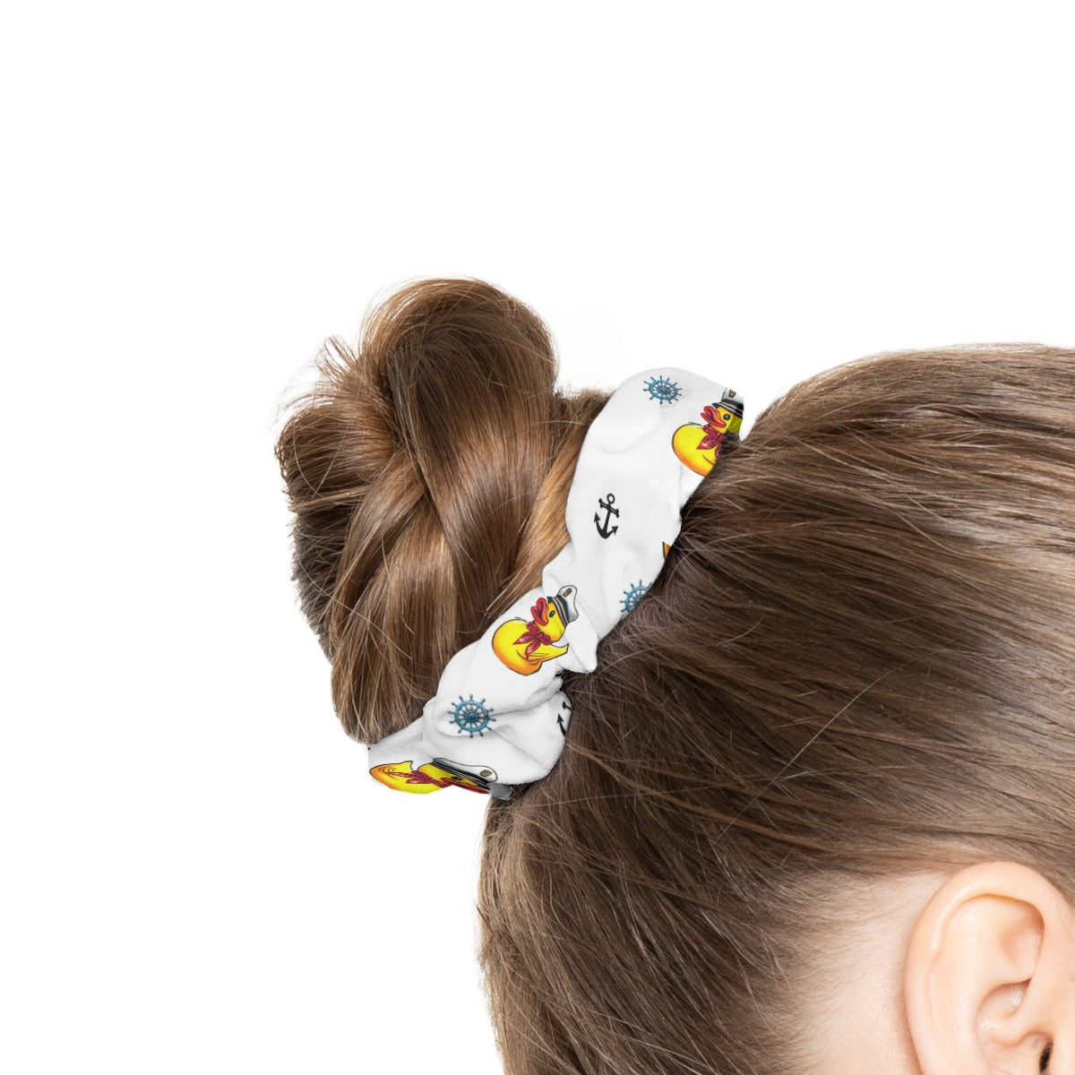 Ducks Ahoy Scrunchie