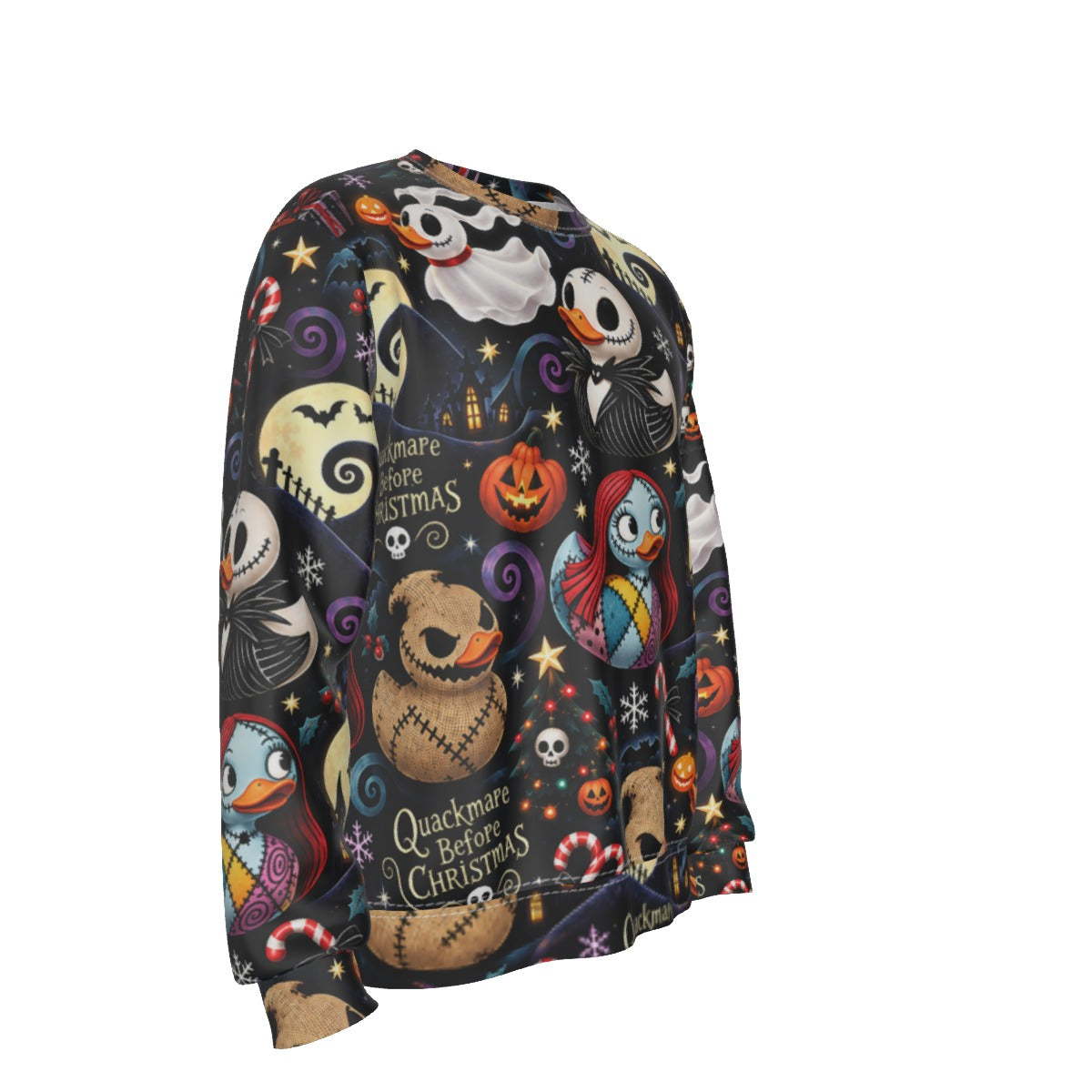 Quackmare Before Christmas Men’s Heavy Fleece Sweatshirt